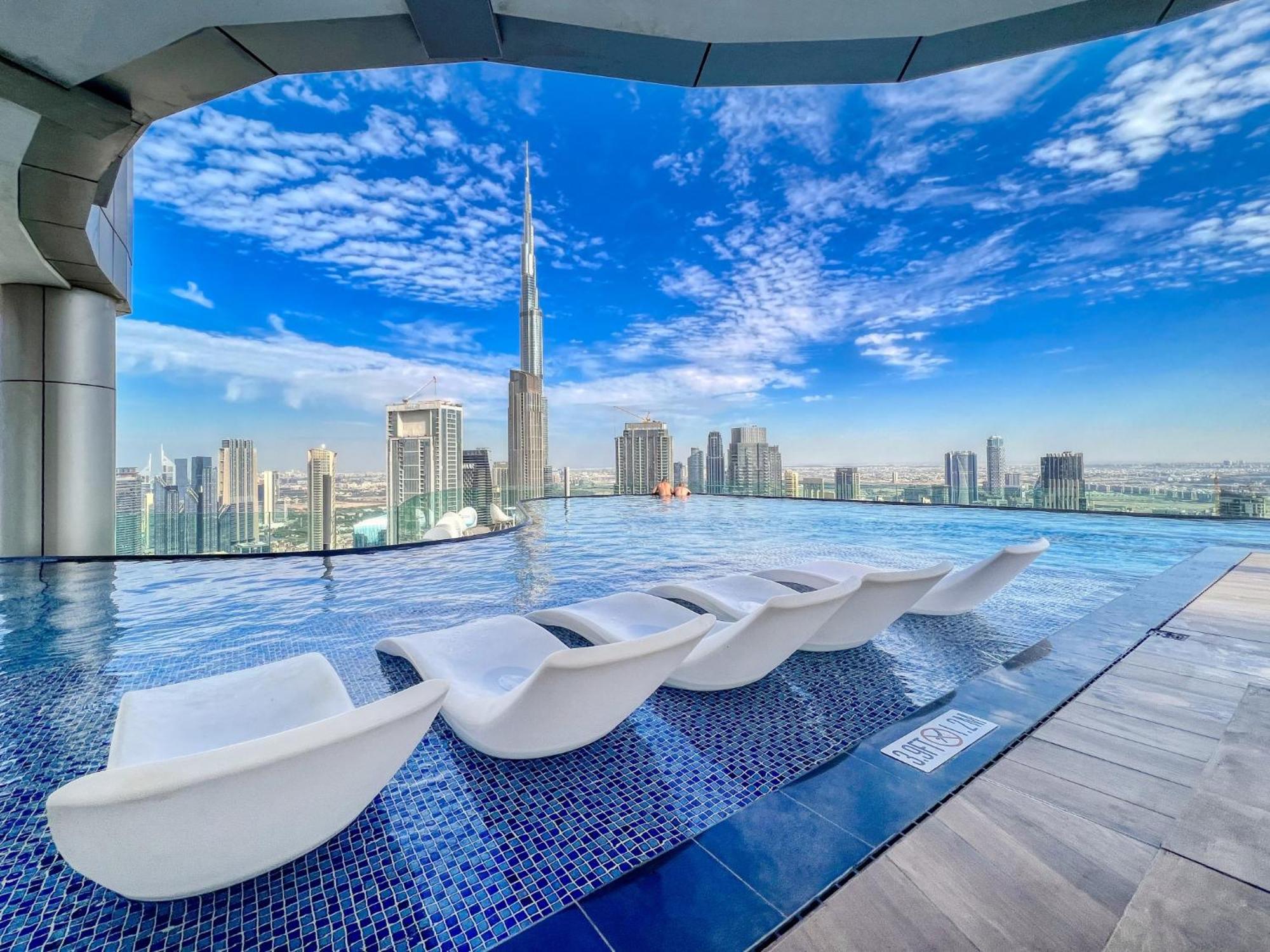 Highest Infinity Pool In Downtown Dubai 아파트 외부 사진