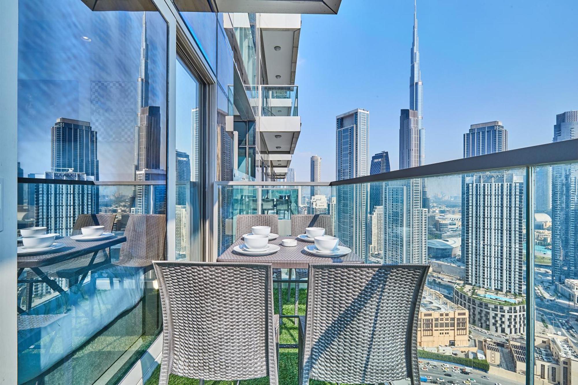 Highest Infinity Pool In Downtown Dubai 아파트 외부 사진