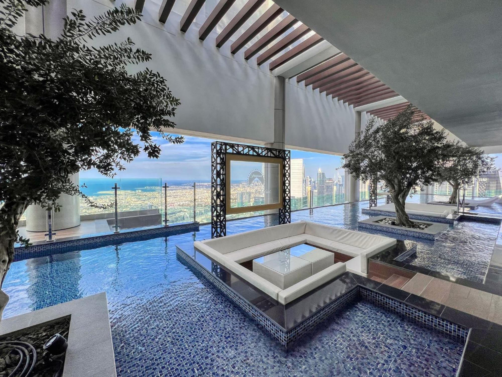 Highest Infinity Pool In Downtown Dubai 아파트 외부 사진