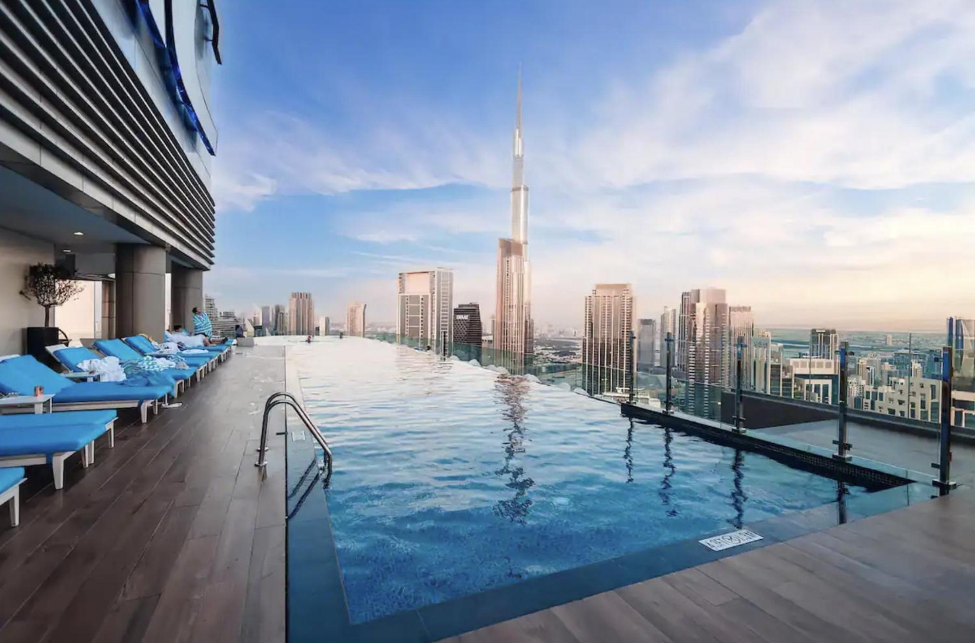 Highest Infinity Pool In Downtown Dubai 아파트 외부 사진